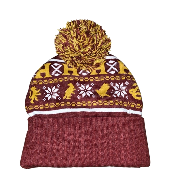 Maroon and Yellow Harry Potter Beanie, NWOT - Picture 2 of 2